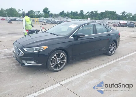 2017 Ford Fusion Titanium из США, поврежденный, VIN 3FA6P0K98HR122088